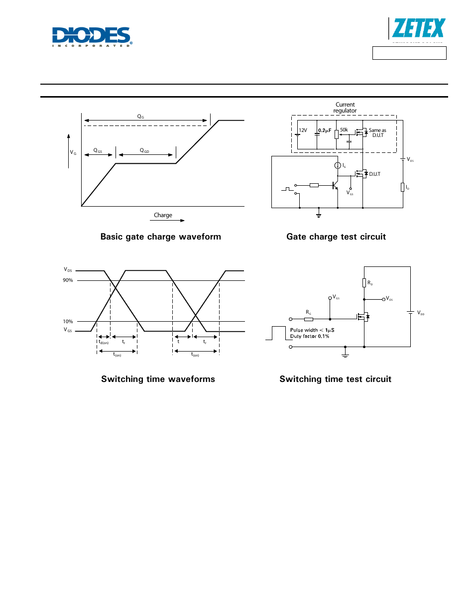 Test circuits | Diodes DMN6066SSD User Manual | Page 7 / 9