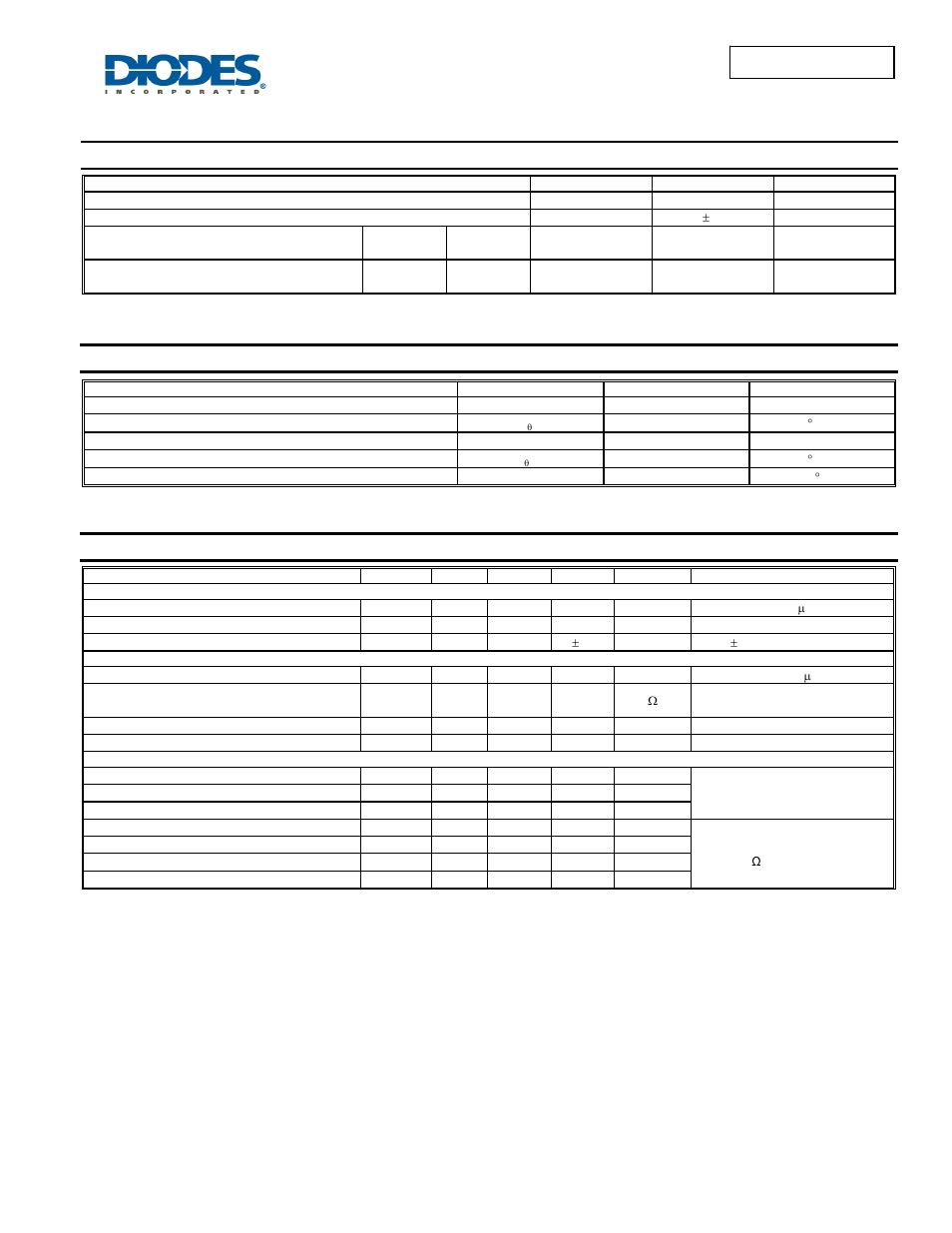 Dmn65d8lfb, Dmn65d8lfb new prod uc t, Maximum ratings | Thermal characteristics, Electrical characteristics | Diodes DMN65D8LFB User Manual | Page 2 / 5