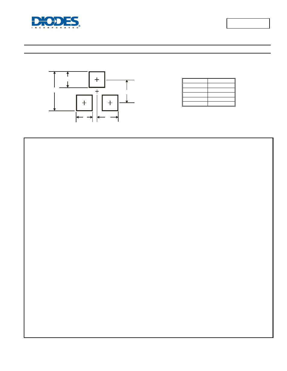 Dmn65d8lw, Suggested pad layout | Diodes DMN65D8LW User Manual | Page 5 / 5