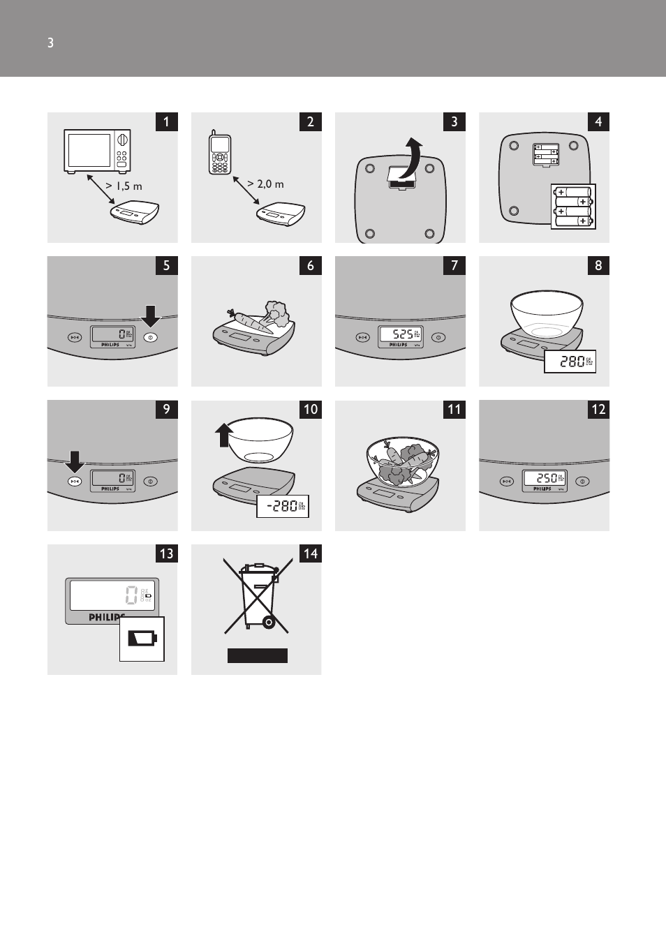 Philips HR2391 User Manual | Page 3 / 54