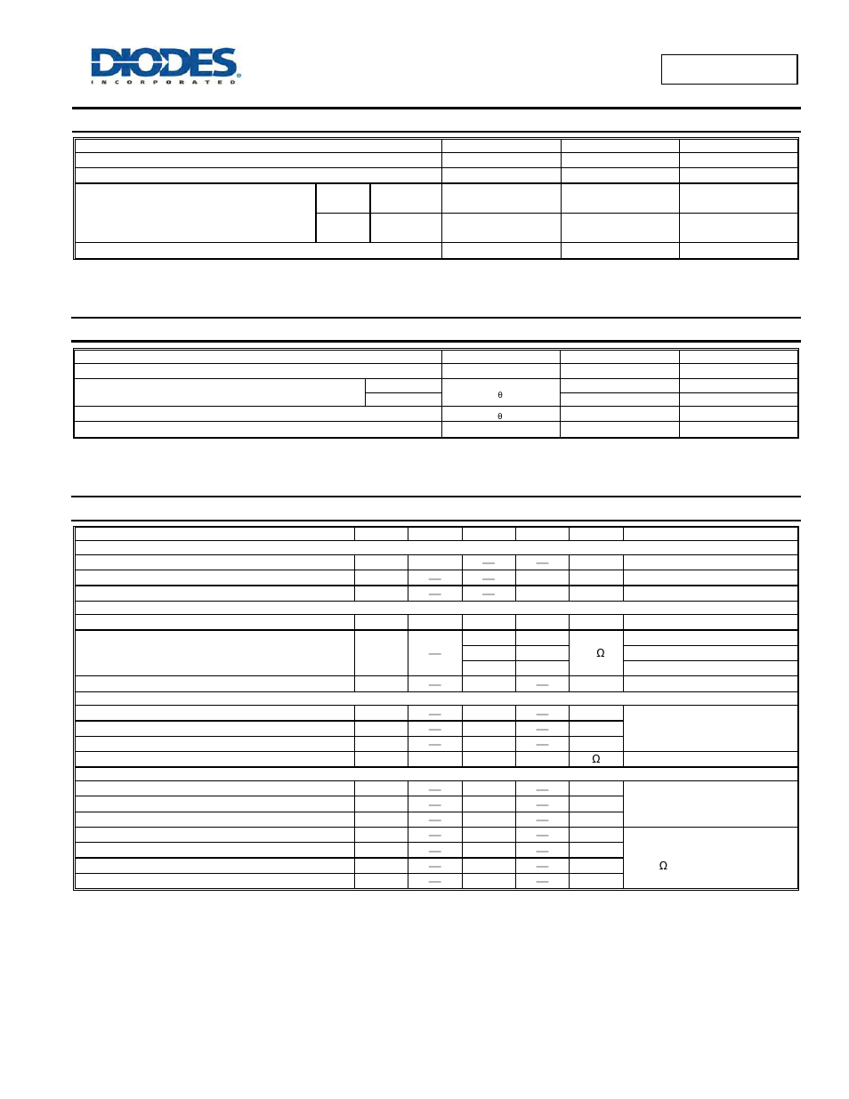 Maximum ratings, Thermal characteristics, Electrical characteristics | Dmg2305ux | Diodes DMG2305UX User Manual | Page 2 / 5