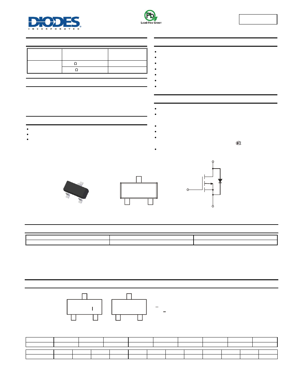Diodes DMG3413L User Manual | 6 pages