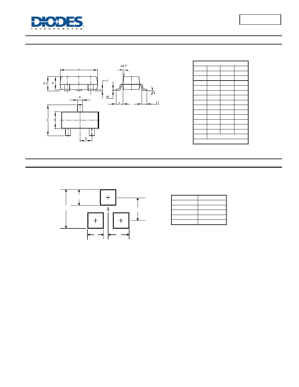 Dmg3415u, Package outline dimensions, Suggested pad layout | Diodes DMG3415U User Manual | Page 5 / 6