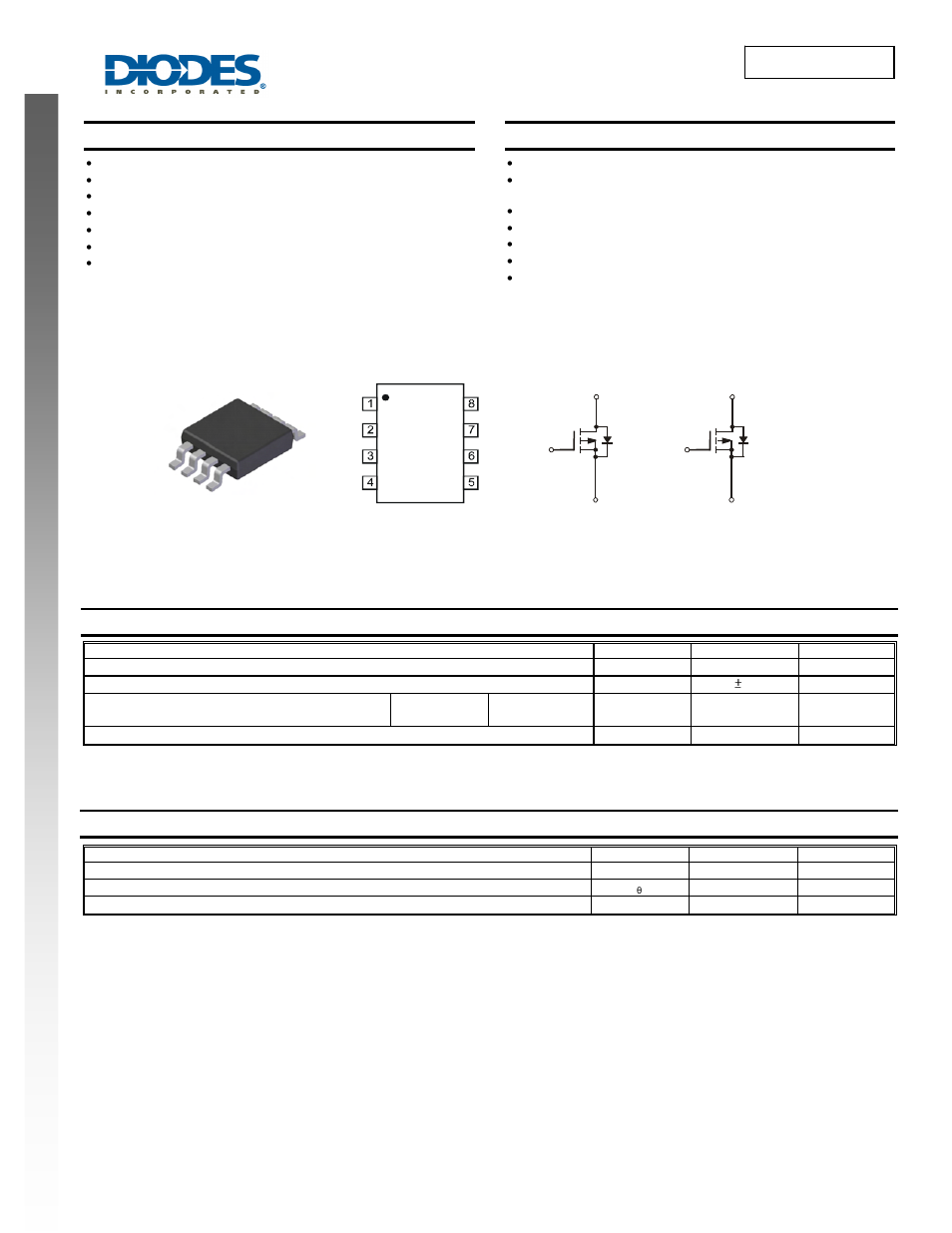 Diodes DMG9933USD User Manual | 6 pages