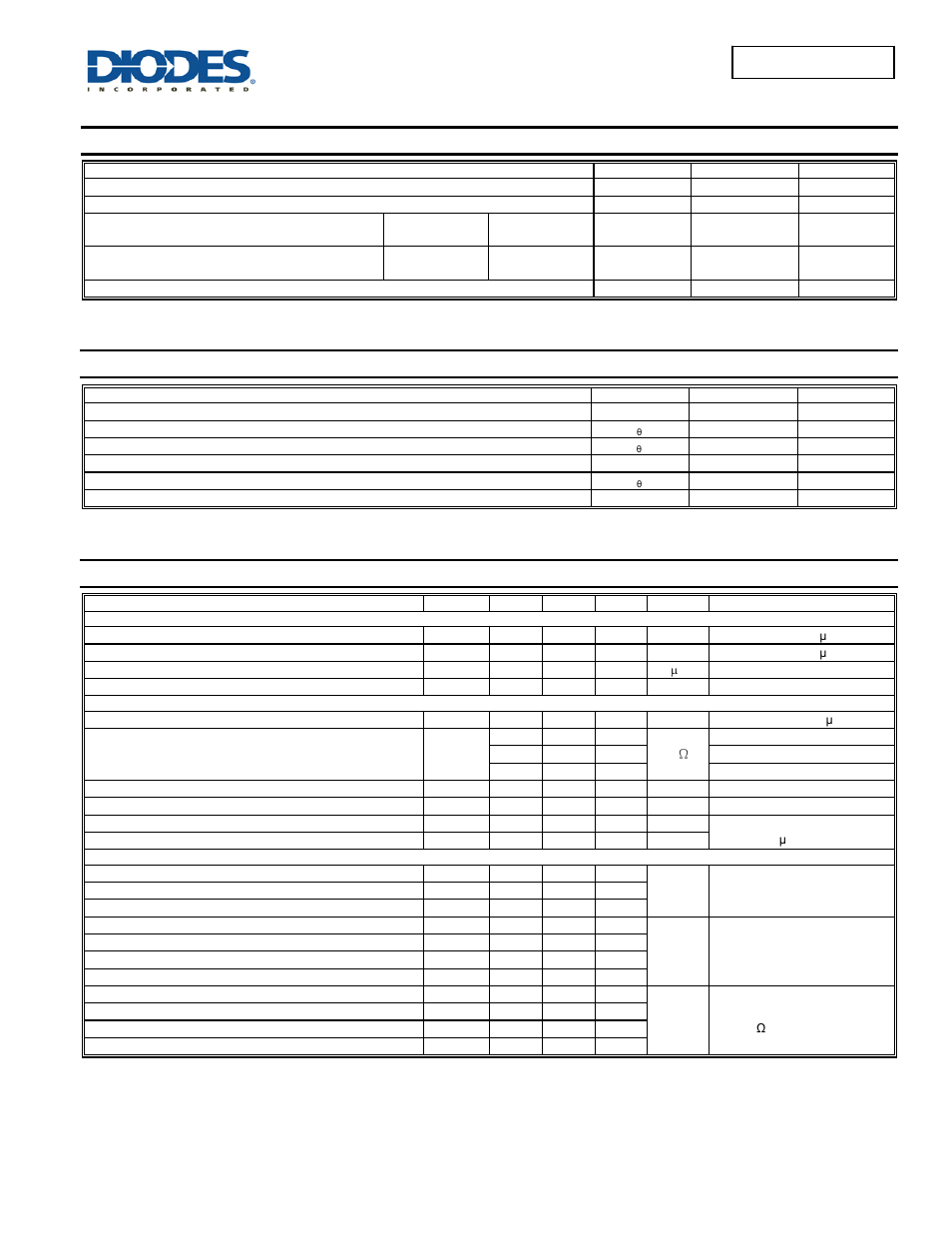 Maximum ratings, Thermal characteristics, Electrical characteristics | Diodes DMP1080UCB4 User Manual | Page 2 / 6
