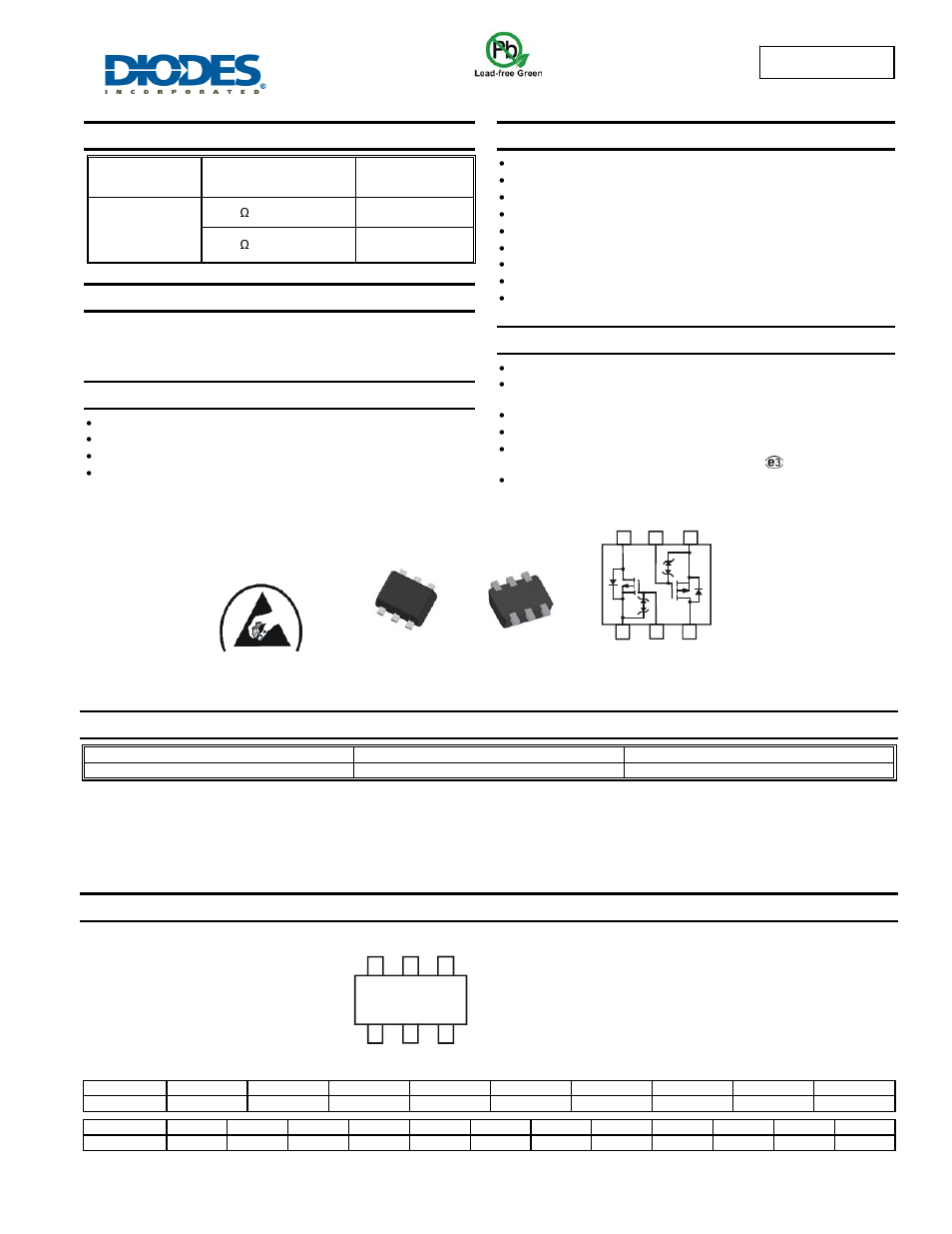 Diodes DMP2004VK User Manual | 5 pages