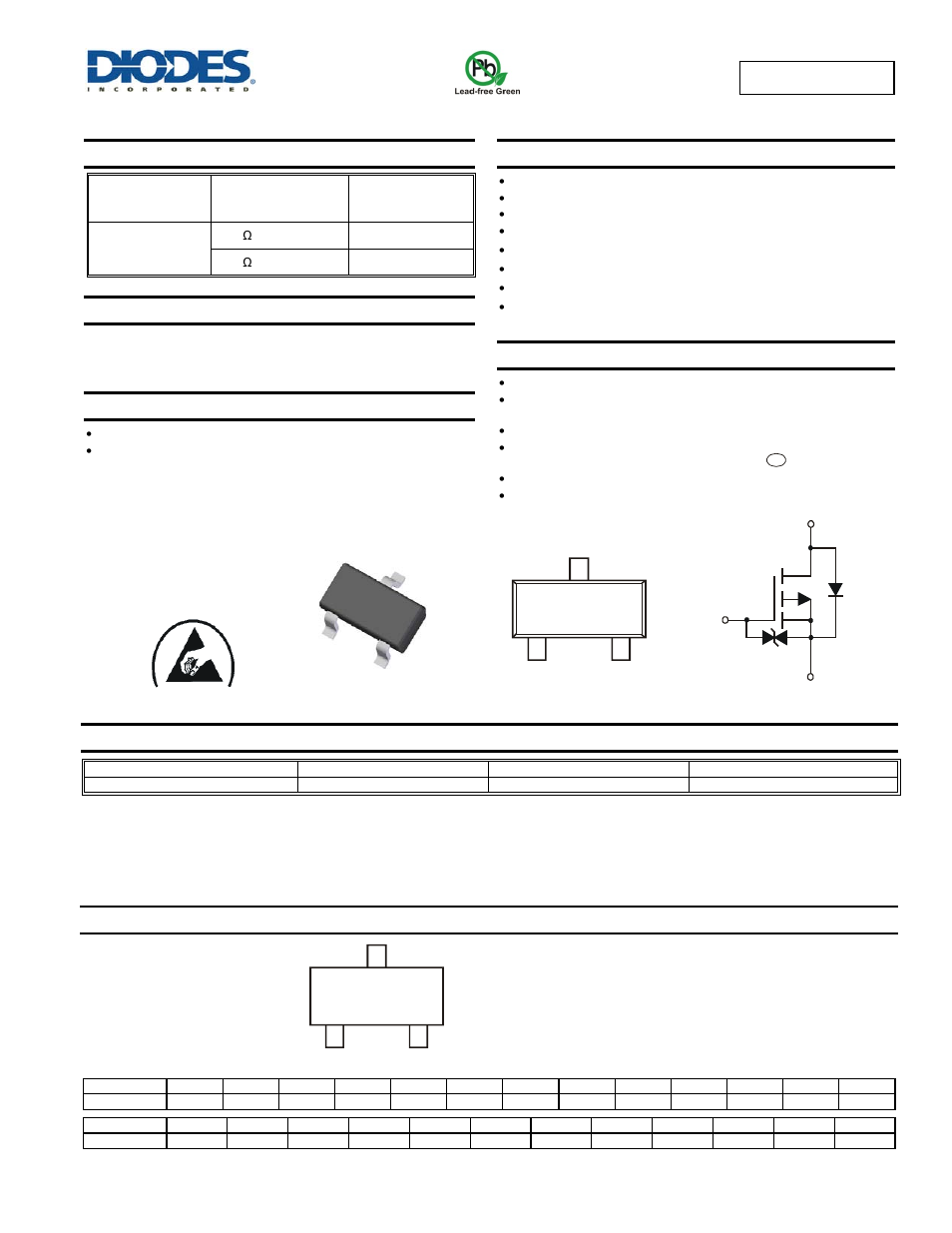 Diodes DMP2012SN User Manual | 5 pages