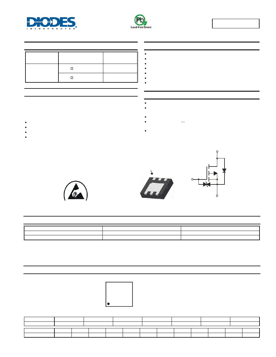 Diodes DMP2018LFK User Manual | 7 pages