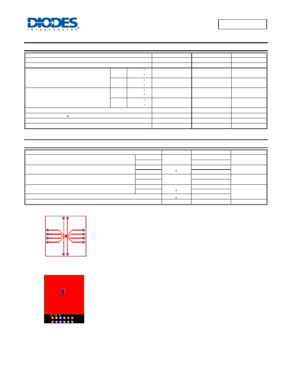 Maximum ratings, Thermal characteristics | Diodes DMP2018LFK User Manual | Page 2 / 7