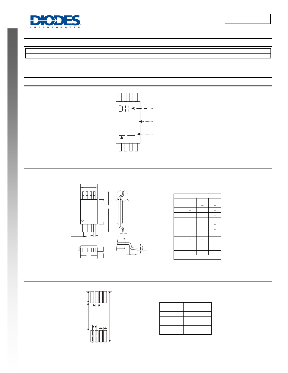 Dmp2035uts new prod uc t, Ordering information, Marking information | Package outline dimensions, Suggested pad layout | Diodes DMP2035UTS User Manual | Page 5 / 6
