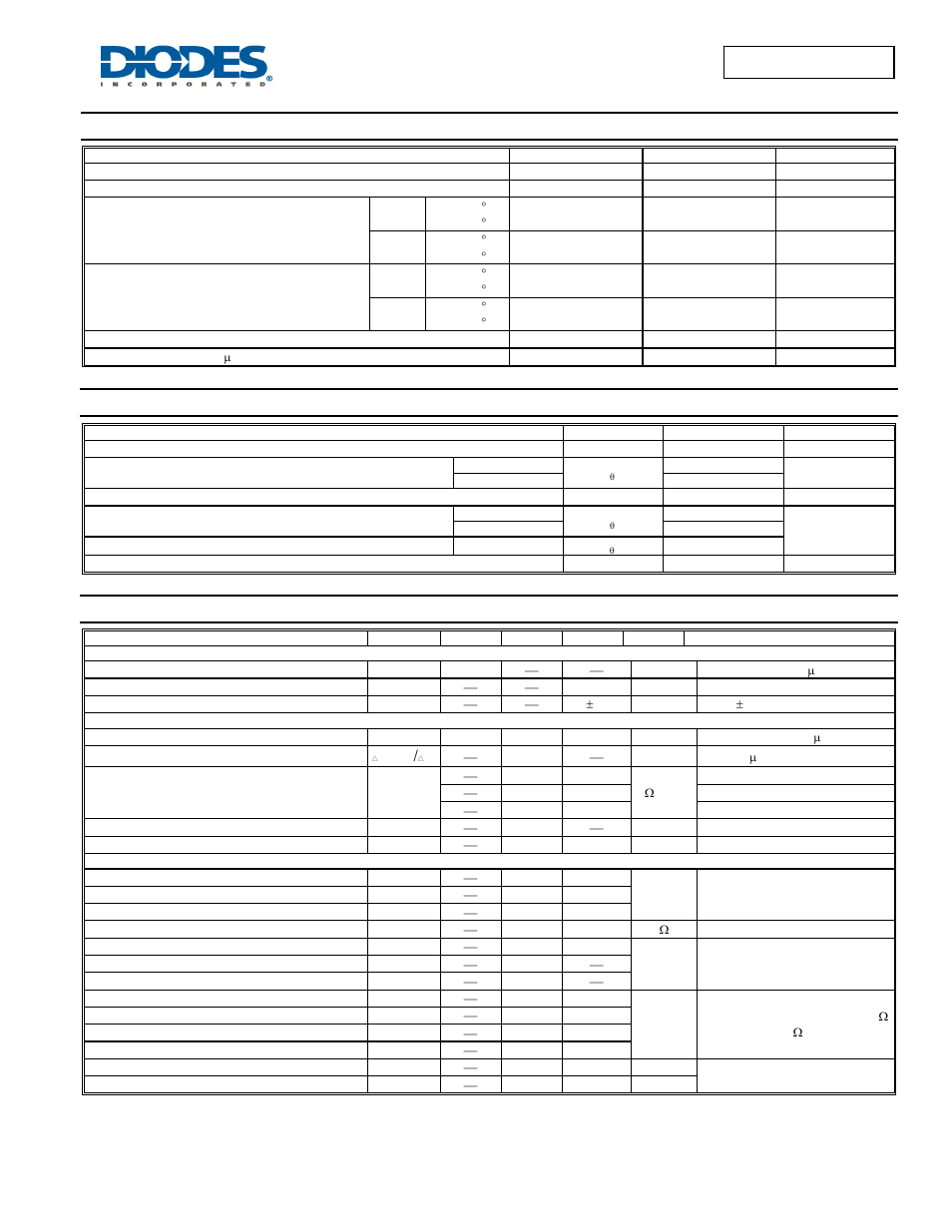 Maximum ratings, Thermal characteristics, Electrical characteristics | Dmp2035uvt | Diodes DMP2035UVT User Manual | Page 2 / 6