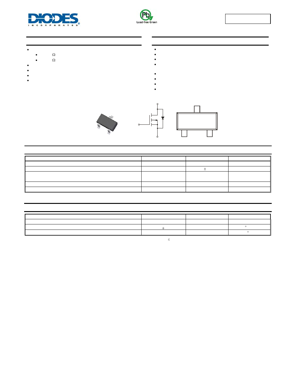Diodes DMP2066LSN User Manual | 5 pages