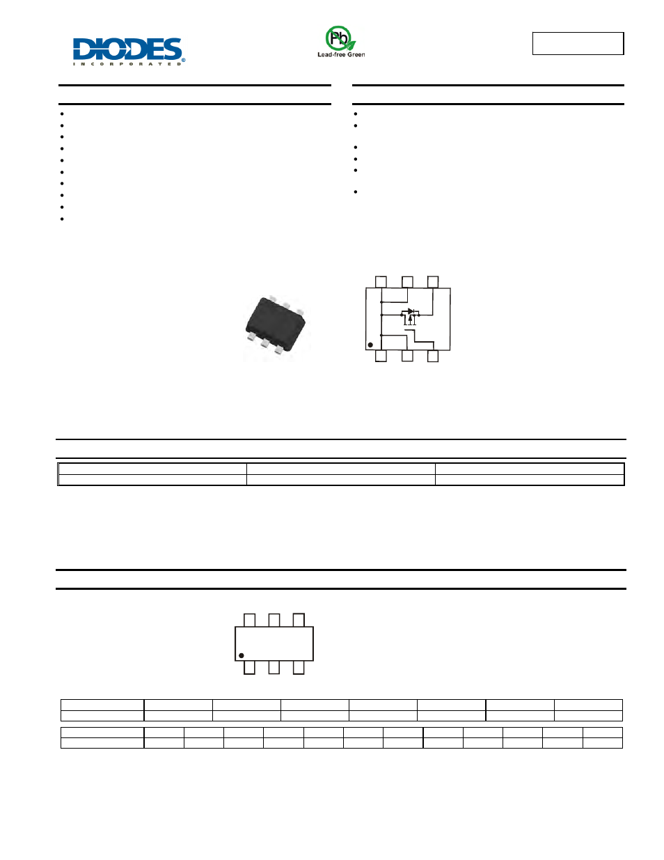 Diodes DMP2104V User Manual | 6 pages