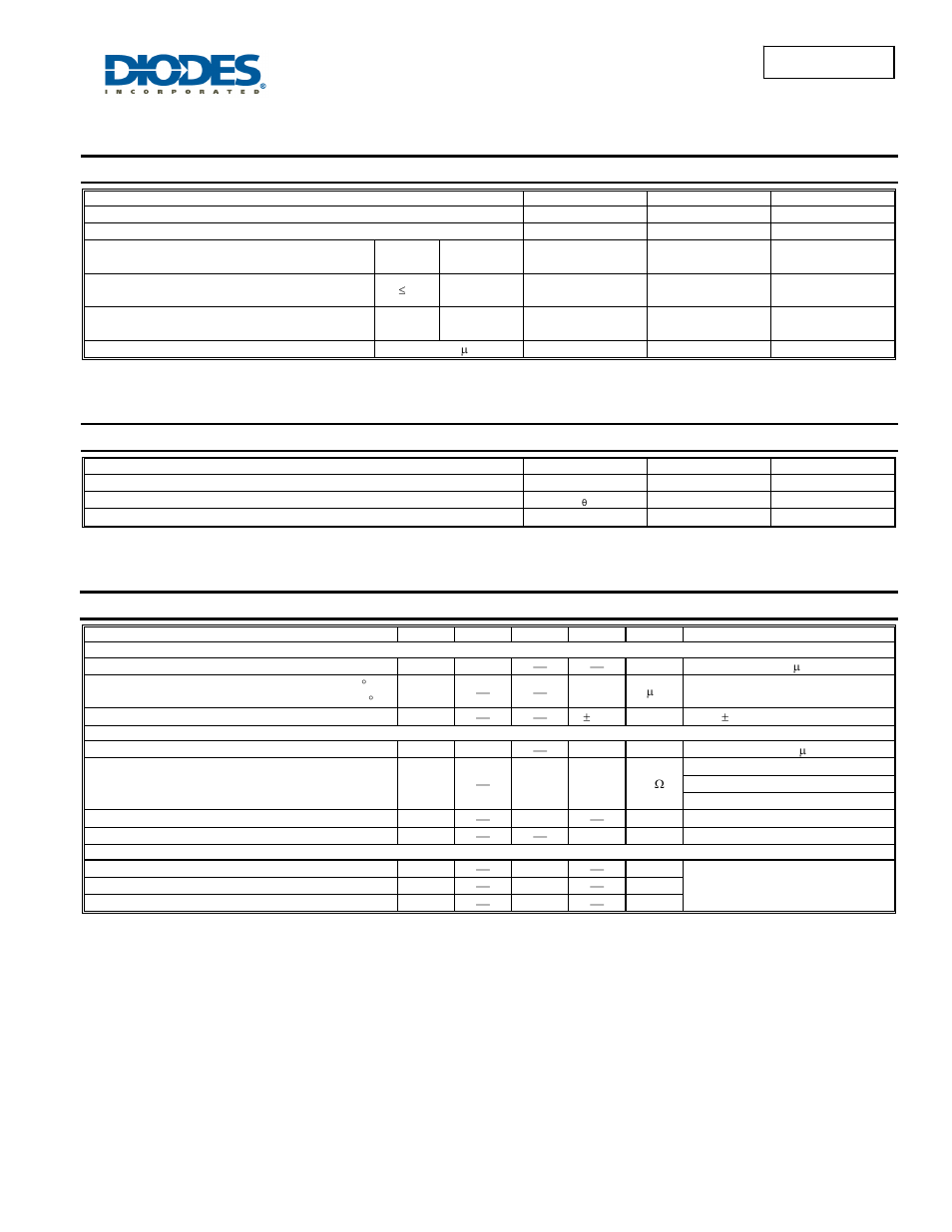 Maximum ratings, Thermal characteristics, Electrical characteristics | Dmp2104v | Diodes DMP2104V User Manual | Page 2 / 6