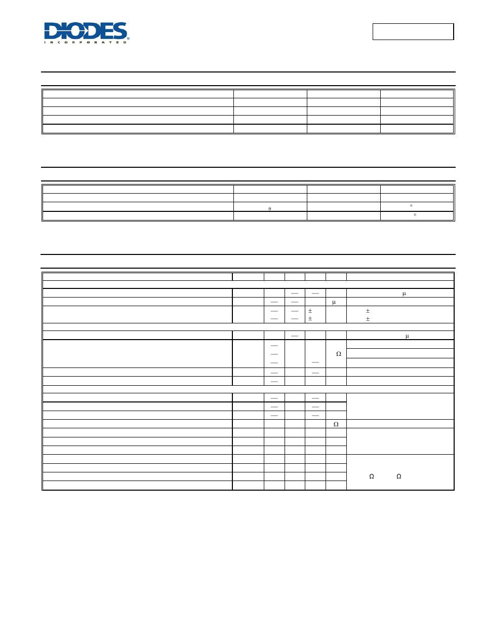 Maximum ratings, Thermal characteristics, Electrical characteristics | Dmp2160ufdb | Diodes DMP2160UFDB User Manual | Page 2 / 6