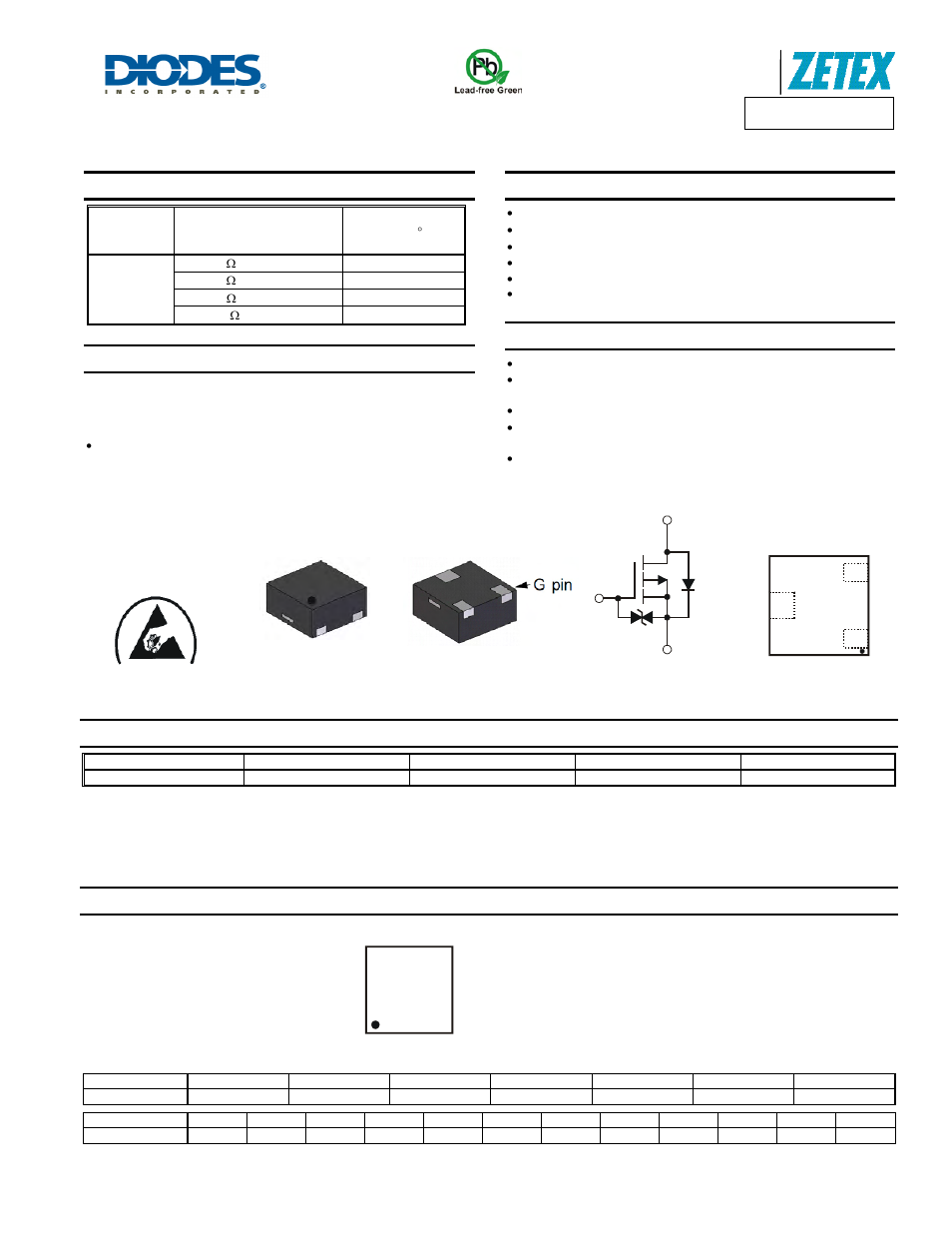 Diodes DMP21D0UFD User Manual | 8 pages