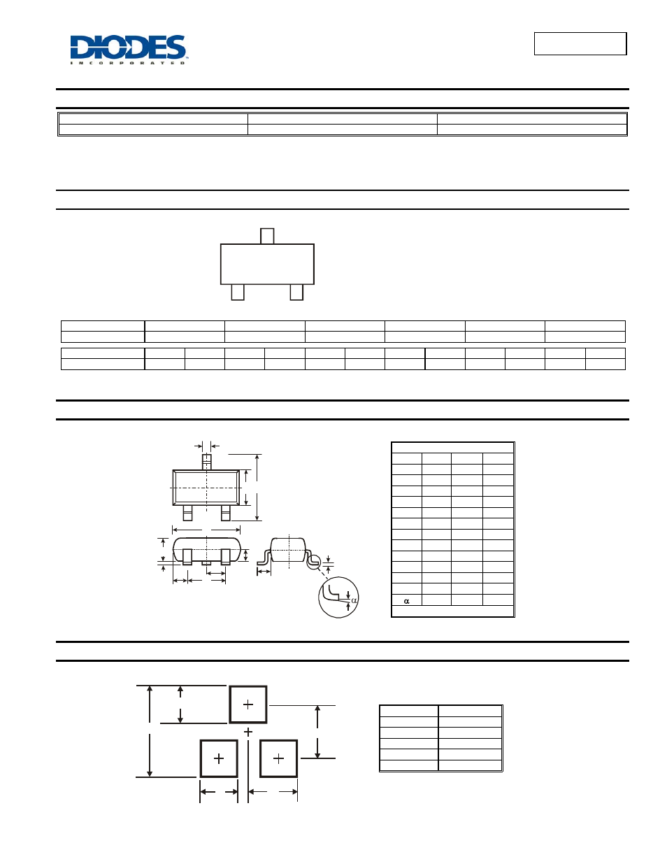 Dmp2215l, Ordering information, Marking information | Package outline dimensions, Suggested pad layout, 22p ym | Diodes DMP2215L User Manual | Page 4 / 5