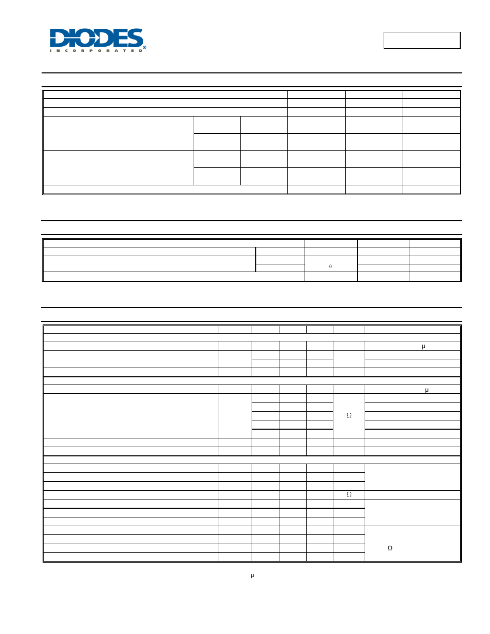 Dmp22d4ufa new prod uc t, Maximum ratings, Thermal characteristics | Electrical characteristics, Dmp22d4ufa | Diodes DMP22D4UFA User Manual | Page 2 / 6
