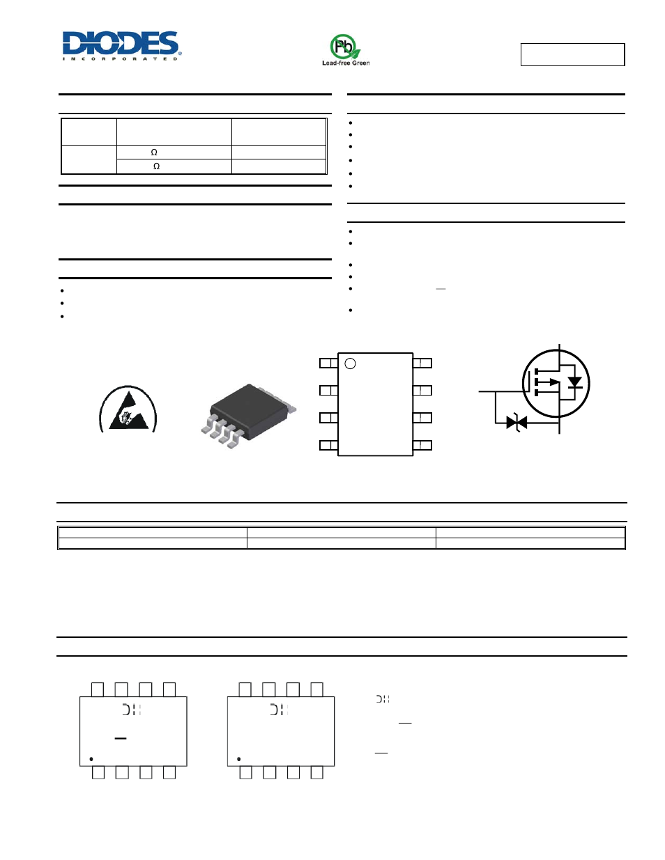 Diodes DMG4407SSS User Manual | 6 pages