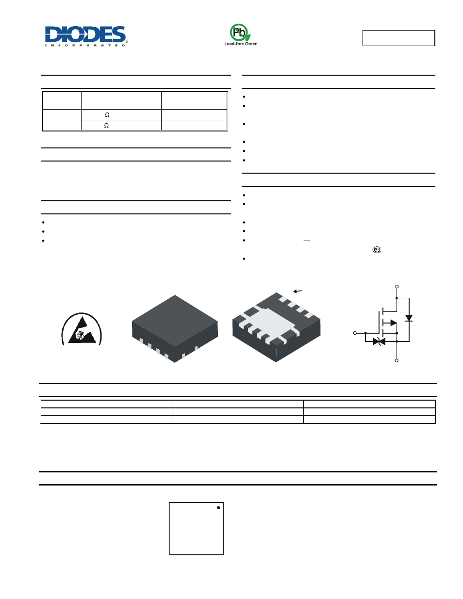 Diodes DMG7401SFG User Manual | 6 pages