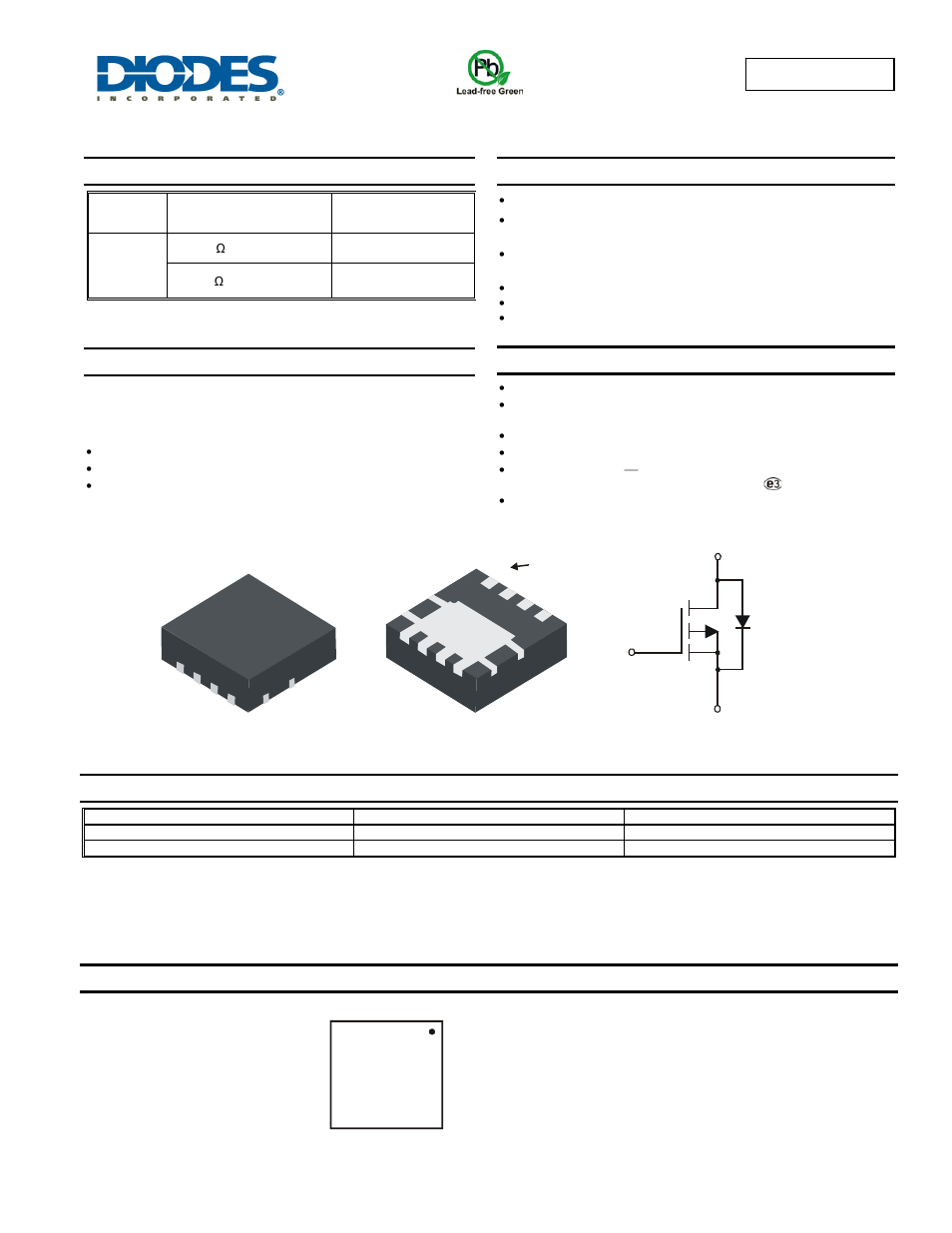 Diodes DMP3008SFG User Manual | 7 pages