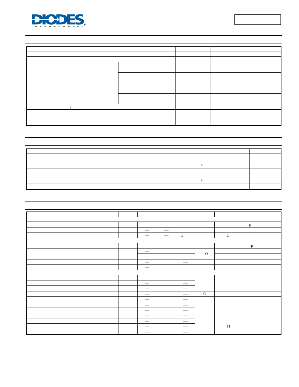 Maximum ratings, Thermal characteristics, Electrical characteristics | Diodes DMP3010LK3 User Manual | Page 2 / 7