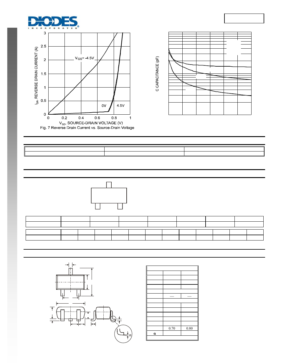 Dmp3030sn new prod uc t, Ordering information, Marking information | Package outline dimensions, Ps2 ym | Diodes DMP3030SN User Manual | Page 3 / 4