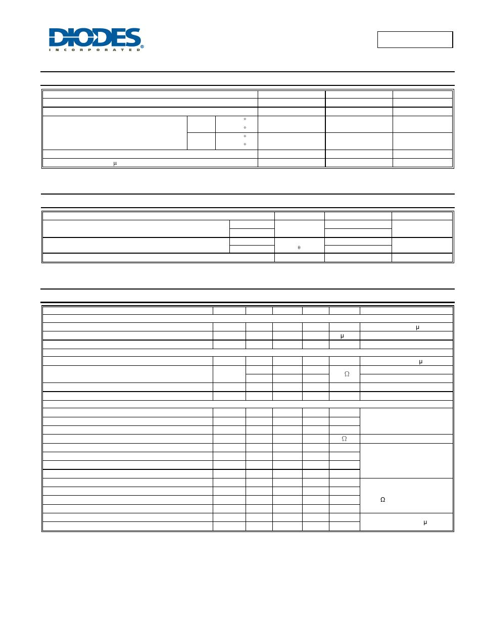 Dmp3050lss new prod uc t, Maximum ratings, Thermal characteristics | Electrical characteristics, Dmp3050lss | Diodes DMP3050LSS User Manual | Page 2 / 6