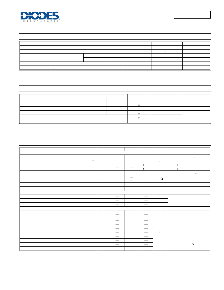 Maximum ratings, Thermal characteristics, Electrical characteristics | Dmp3056ldm | Diodes DMP3056LDM User Manual | Page 2 / 6