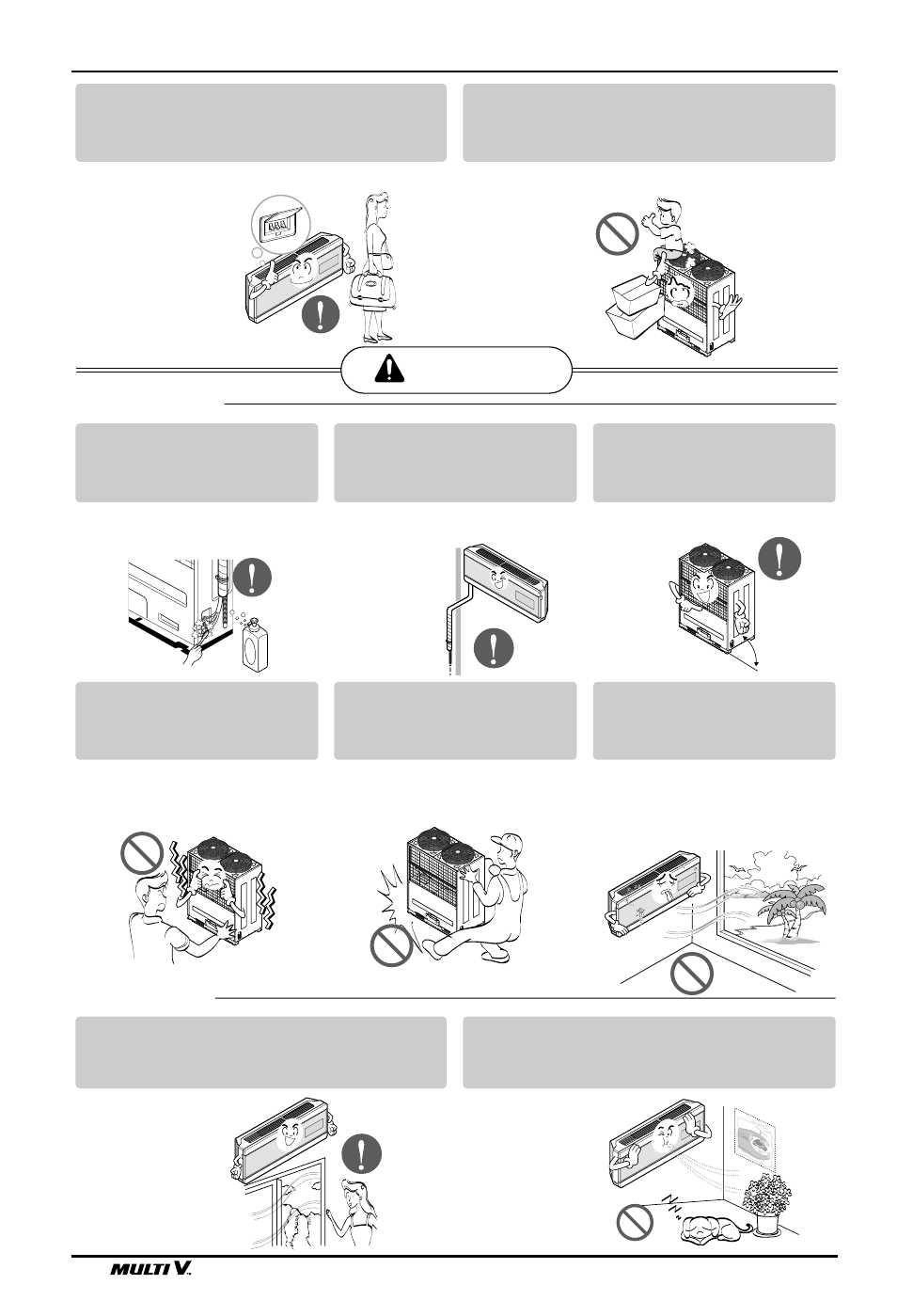 Caution, Installation, Operation | LG ARNU07GSEL1 User Manual | Page 6 / 14