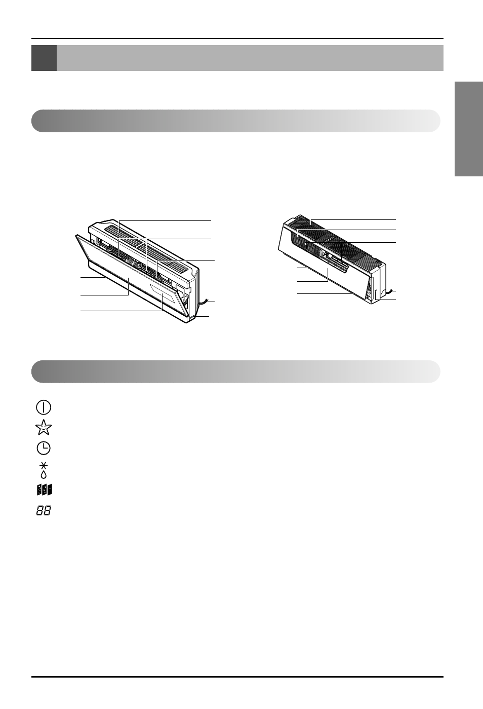 Product introduction, English, Indoor units operation indication lamps | Owner’s manual 9 | LG ARNU07GSEL1 User Manual | Page 9 / 14