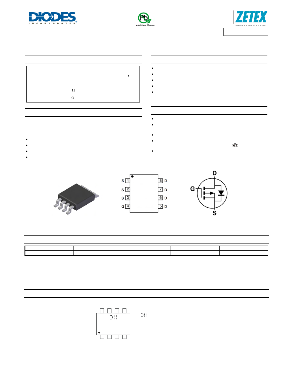 Diodes DMP4025LSS User Manual | 8 pages