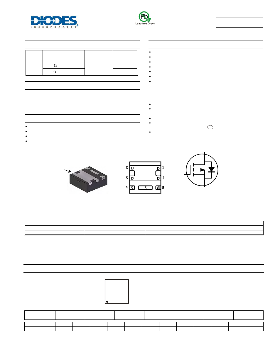 Diodes DMP4047LFDE User Manual | 6 pages