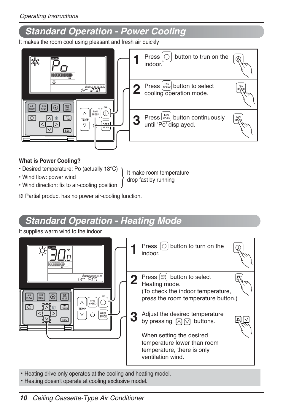 LG AMNH12GTRA0 User Manual | Page 10 / 39