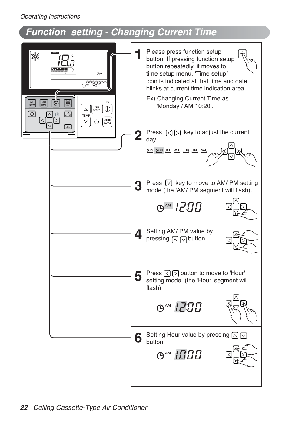 LG AMNH12GTRA0 User Manual | Page 22 / 39