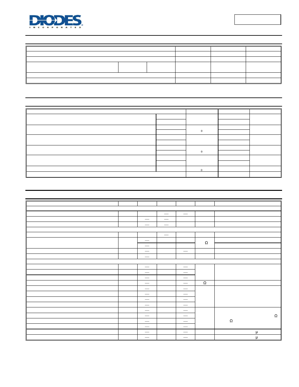 Maximum ratings, Thermal characteristics, Electrical characteristics | Diodes DMP6180SK3 User Manual | Page 2 / 6