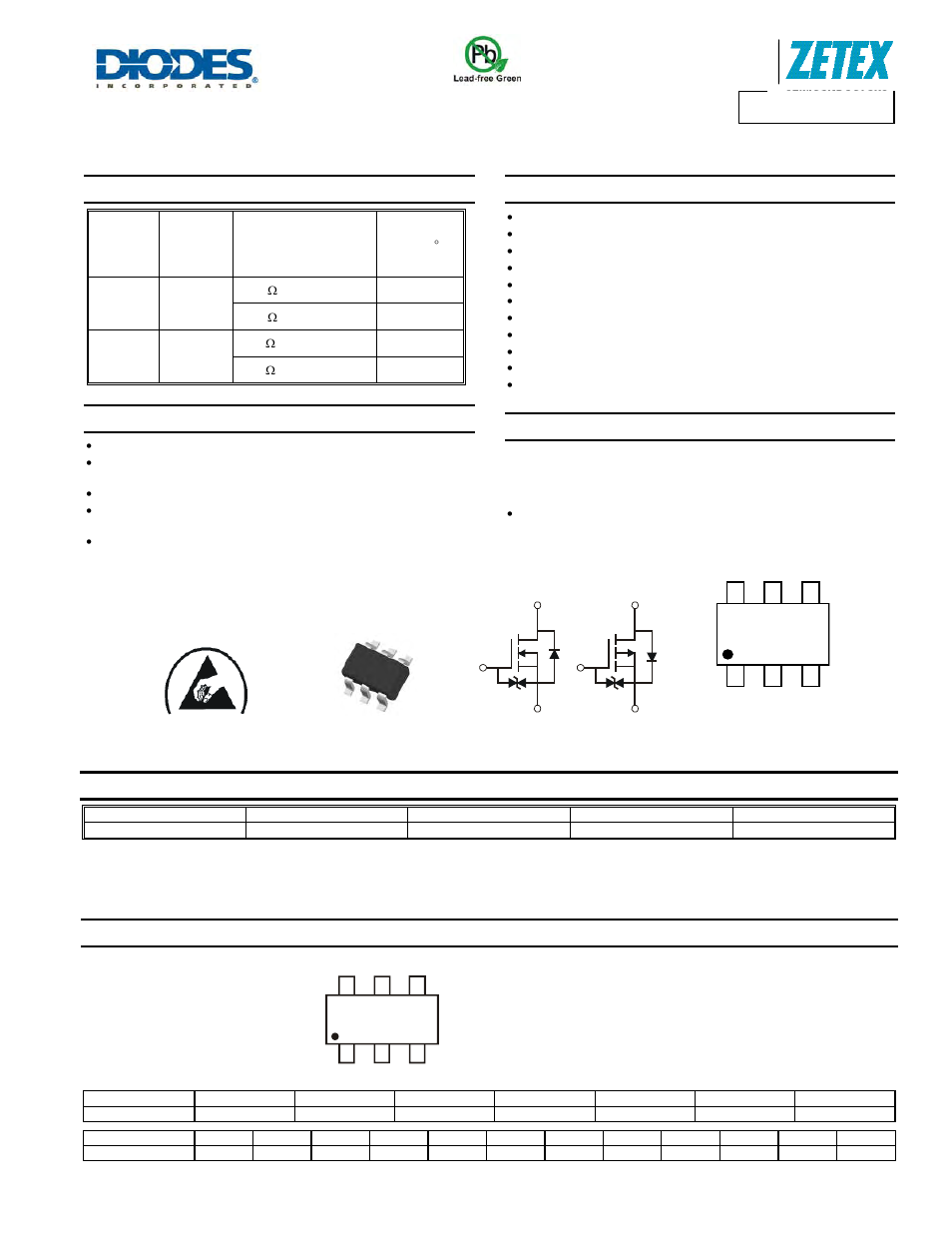 Diodes DMC2700UDM User Manual | 9 pages