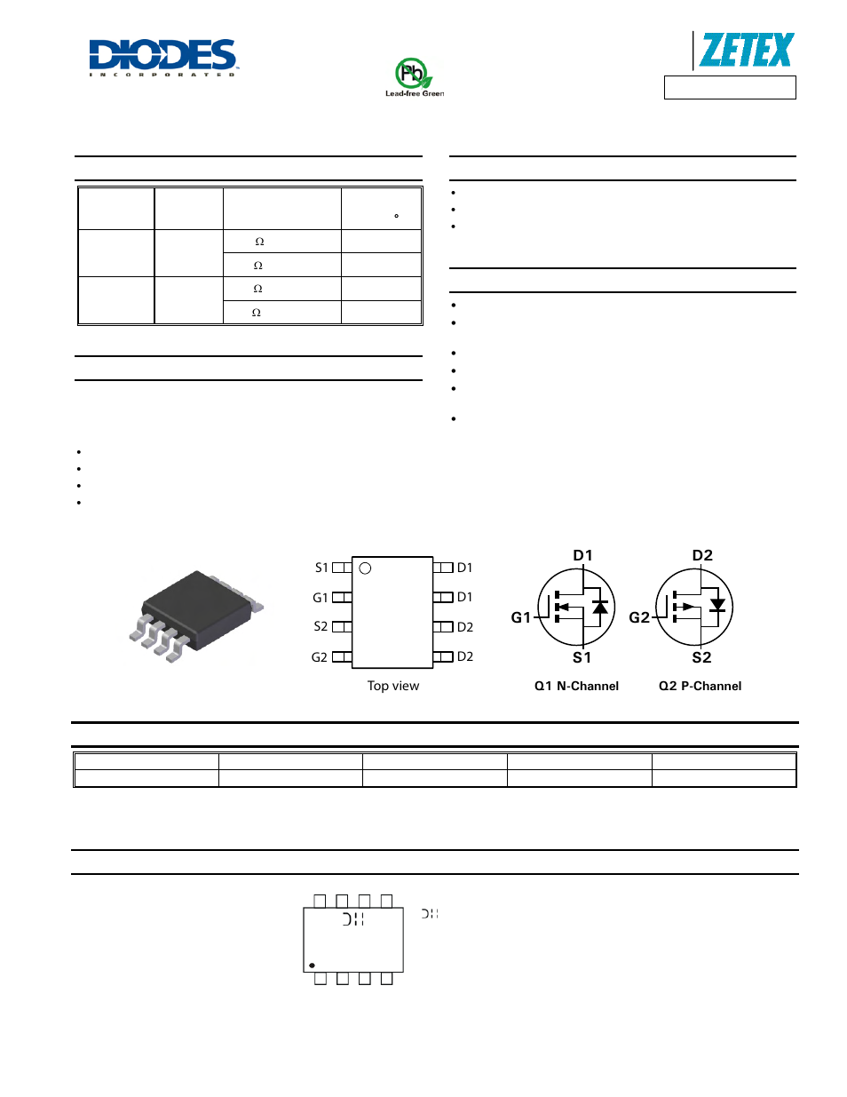 Diodes DMC3028LSD User Manual | 11 pages