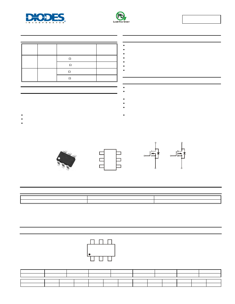 Diodes DMG6602SVT User Manual | 10 pages