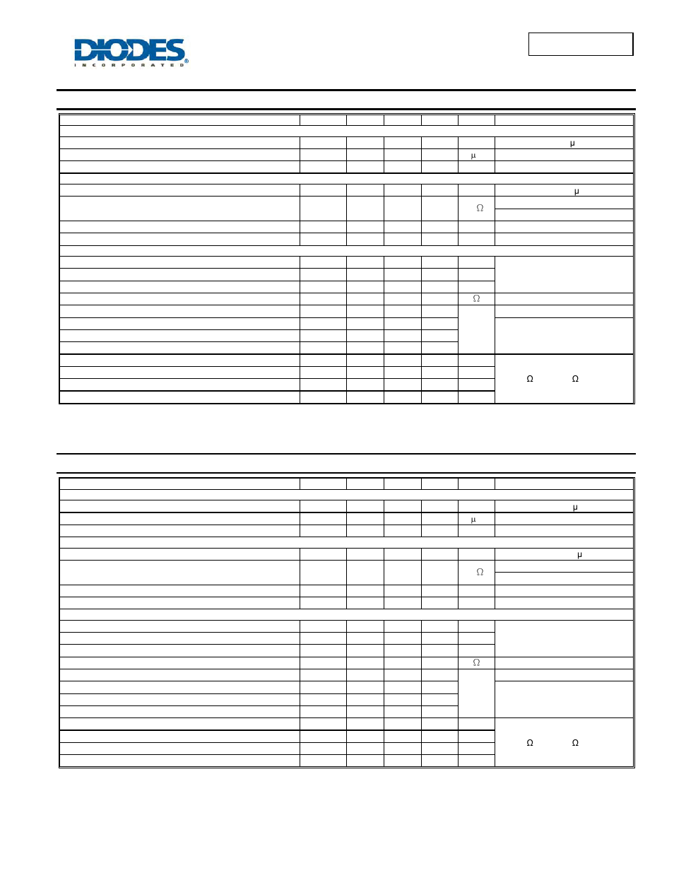 Electrical characteristics – n-channel, q1, Electrical characteristics – p-channel, q2 | Diodes DMG4511SK4 User Manual | Page 3 / 9