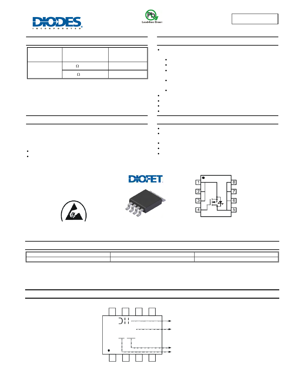 Diodes DMG4812SSS User Manual | 6 pages