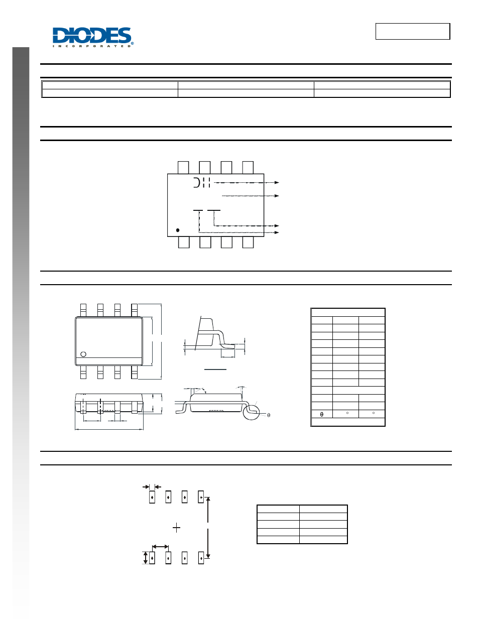 Dms3015sss new prod uc t, Ordering information, Marking information | Package outline dimensions, Suggested pad layout | Diodes DMS3015SSS User Manual | Page 5 / 6