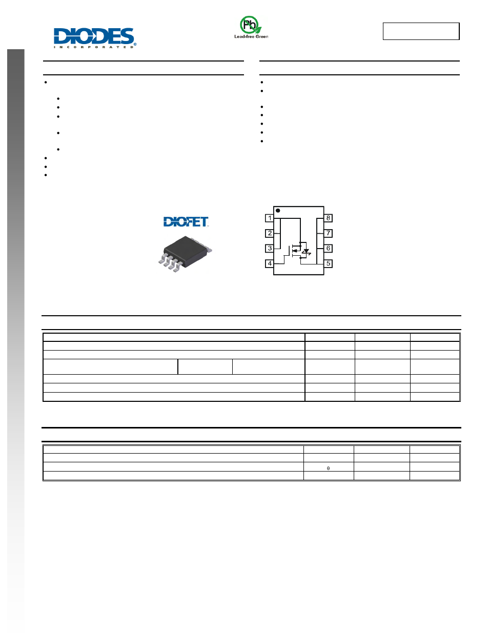 Diodes DMS3016SSS User Manual | 6 pages