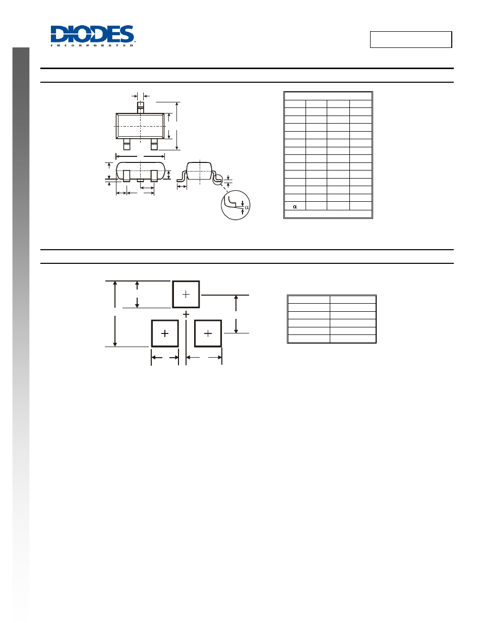 Desd5v2s2ut new prod uc t, Package outline dimensions, Suggested pad layout | Diodes DESD5V2S2UT User Manual | Page 3 / 4