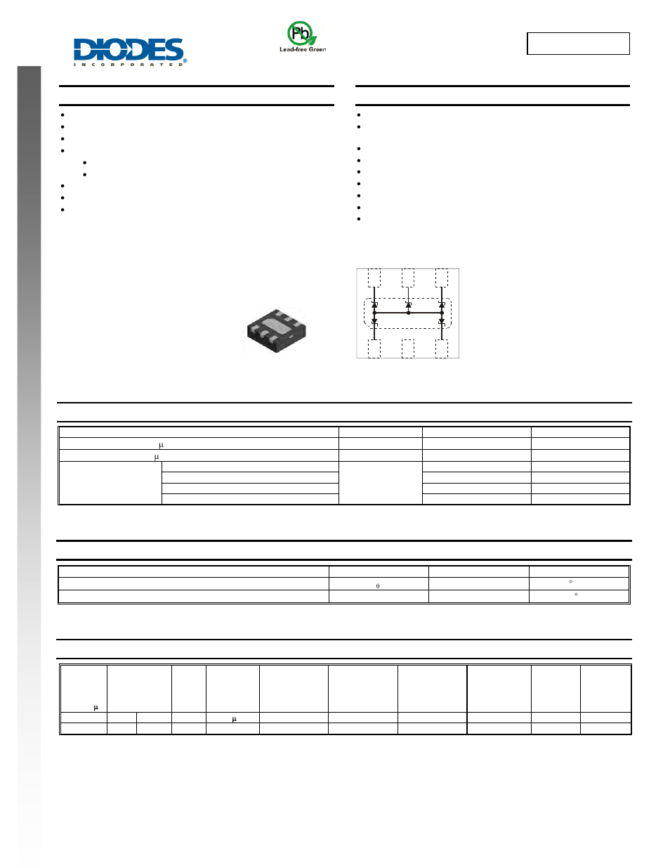 Diodes DMF05LCFLP User Manual | 4 pages