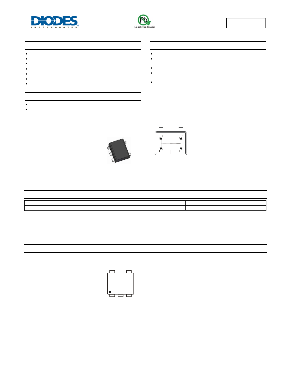 Diodes DUP412VP5 User Manual | 4 pages