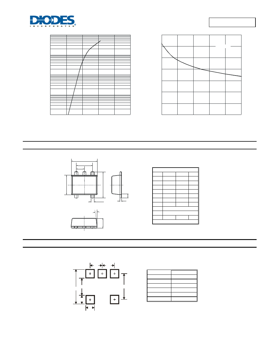 Dzqa6v8axv5, Package outline dimensions, Suggested pad layout | Diodes DZQA6V8AXV5 User Manual | Page 3 / 4