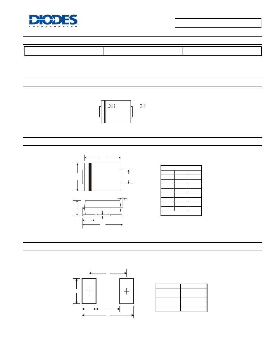 Ordering information, Marking information, Package outline dimensions | Suggested pad layout | Diodes SMBJ5.0(C)A - SMBJ170(C)A User Manual | Page 4 / 5