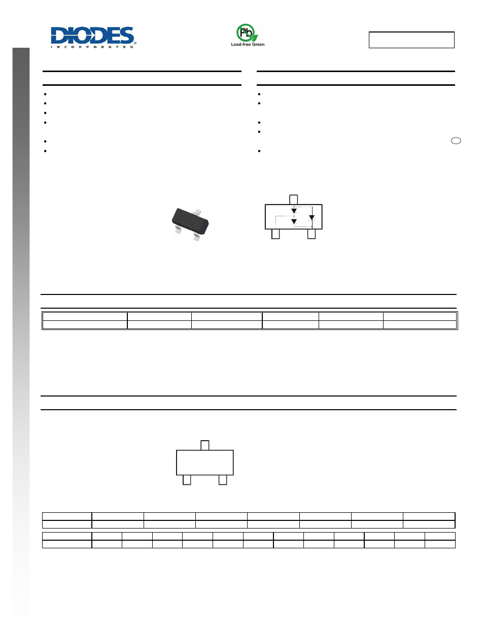 Diodes DRTR5V0U1SO User Manual | 4 pages