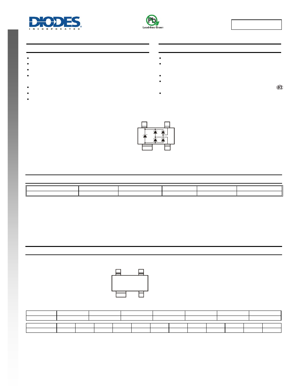 Diodes DRTR5V0U2SR User Manual | 4 pages